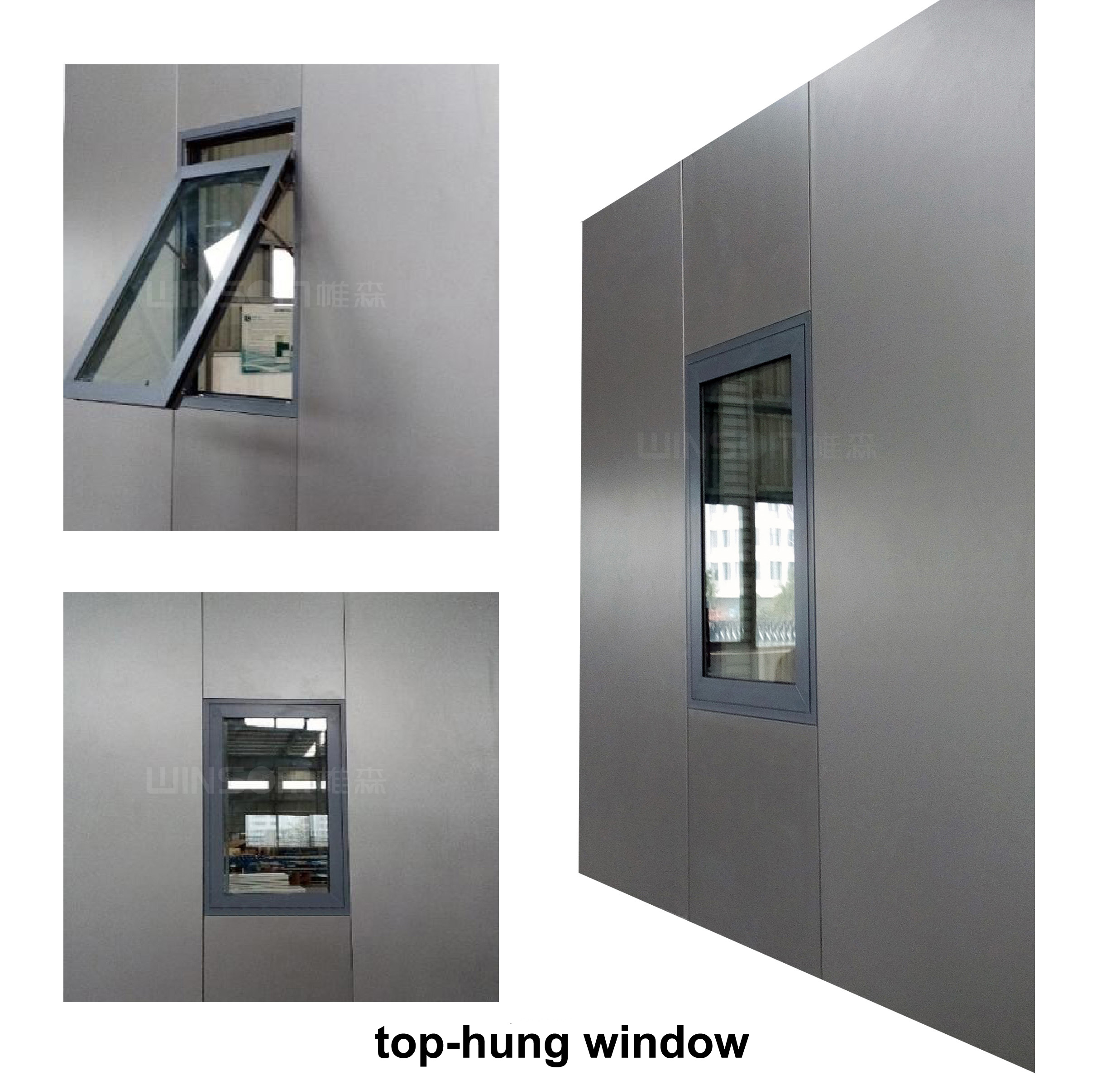 Winsom sandwich panel window system